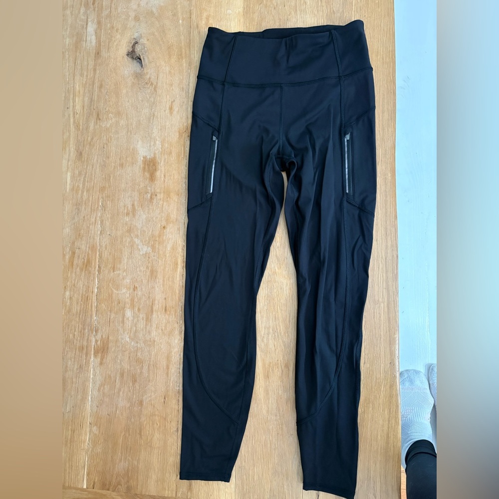 Athleta Black High-Waisted Leggings